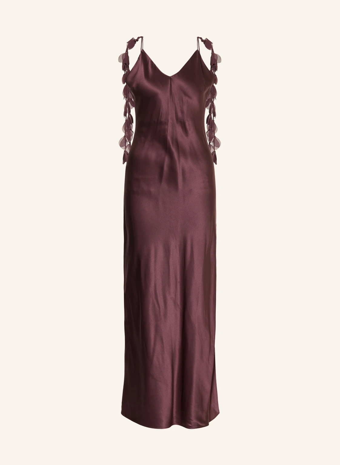 BY MALENE BIRGER Seidenkleid PASCALE mit Schmucksteinen