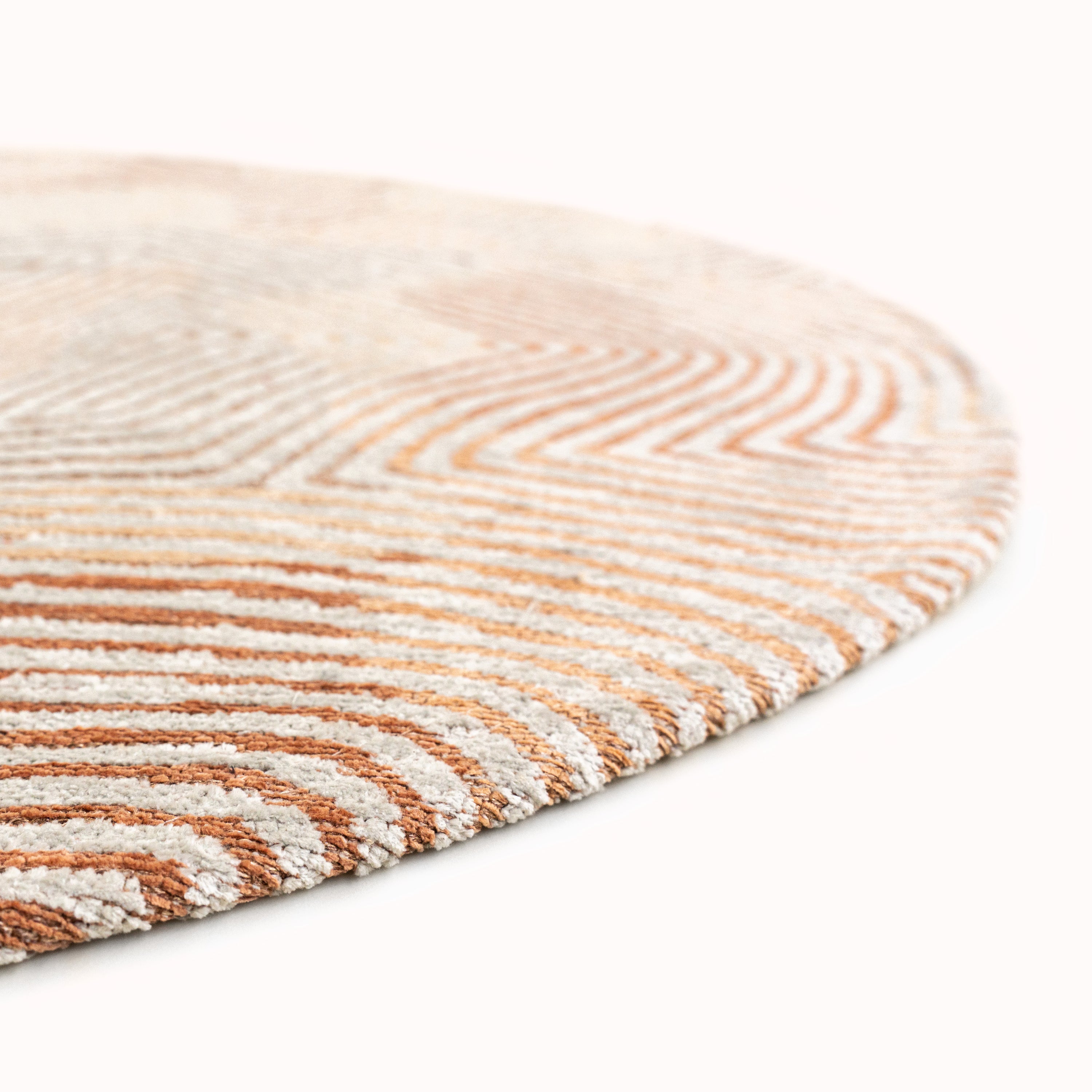 Louis de Poortere Coral Meditation Vloerkleed Ø 240 cm - Sand