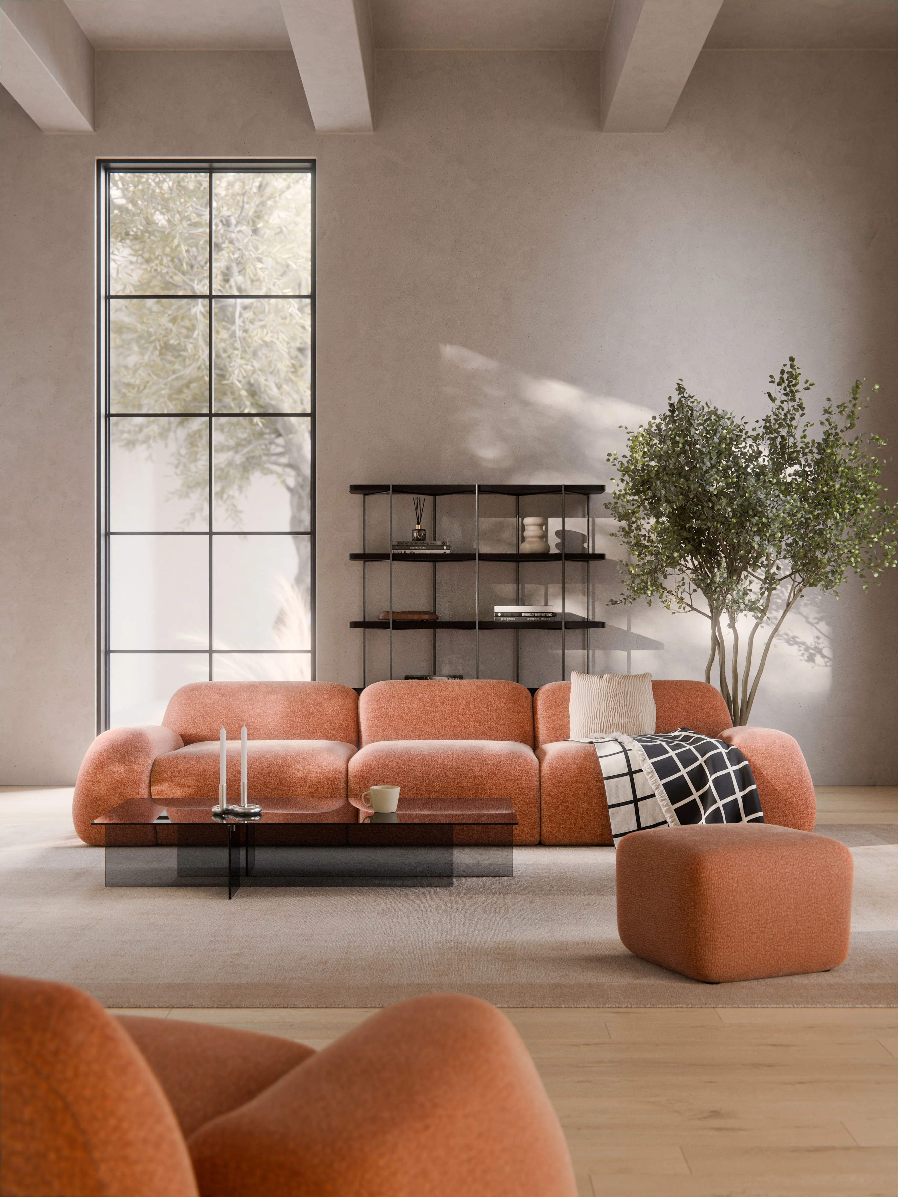 Modulares Sofa Wolke (4-Sitzer)