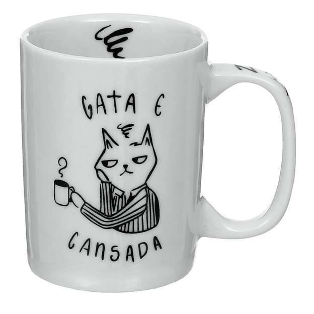 CANECA 160 ML GATA E CANSADA