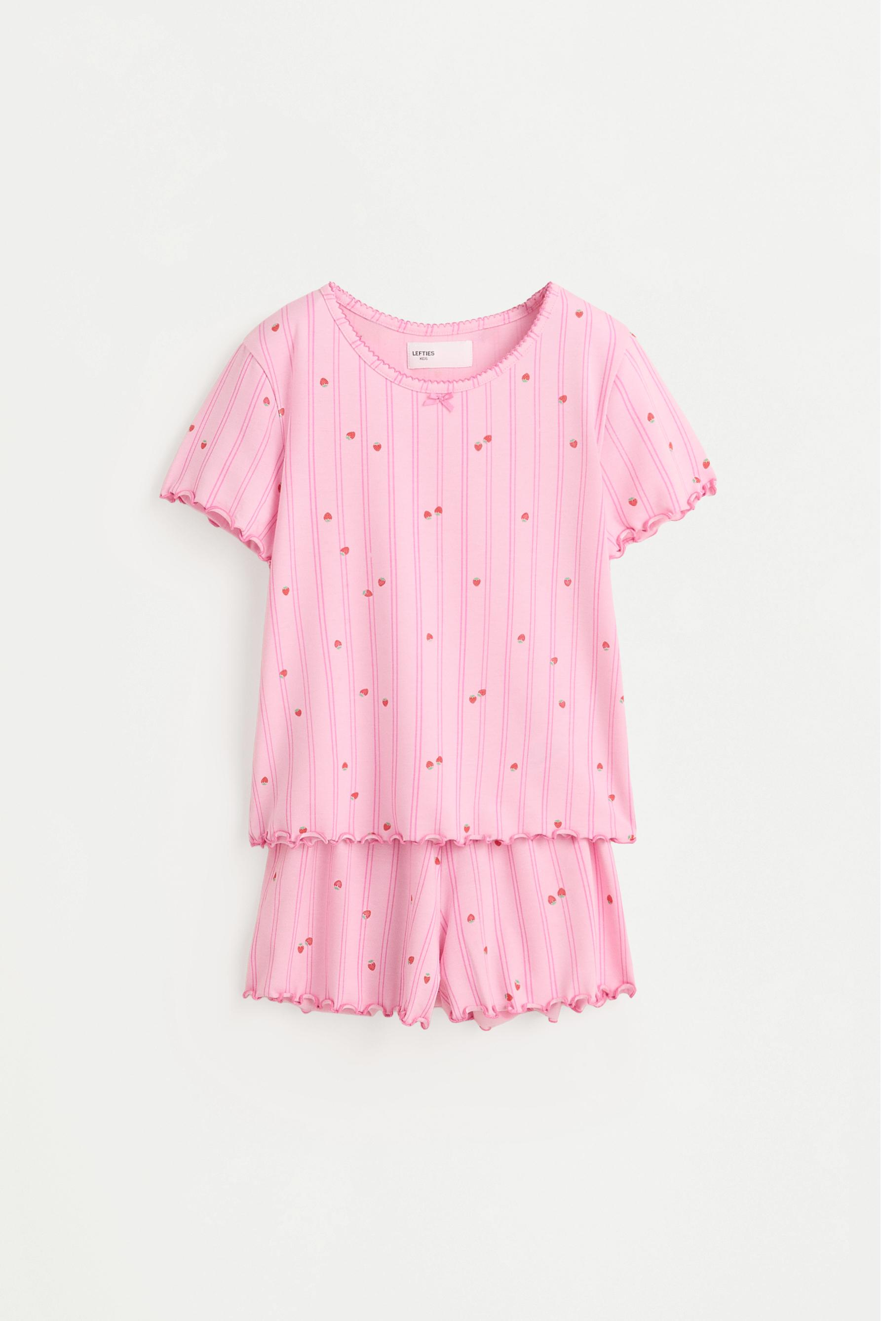 Pijama corto estampado