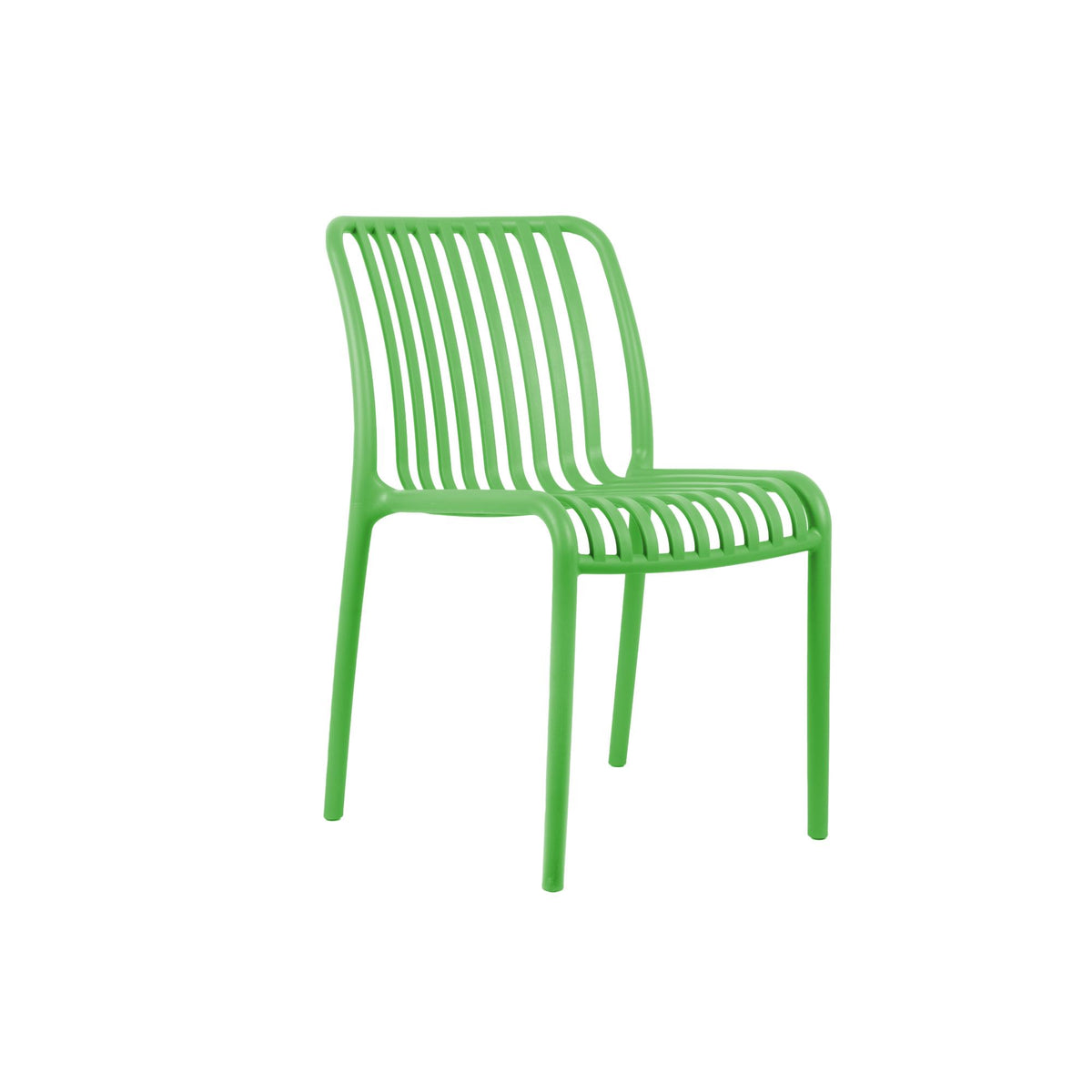 Leitmotiv stoel Glee - groen - 58x42x79cm