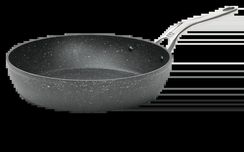 Heritage The Rock Frying Pan Non-stick, Dishwasher & Oven Safe, Black, 26cm