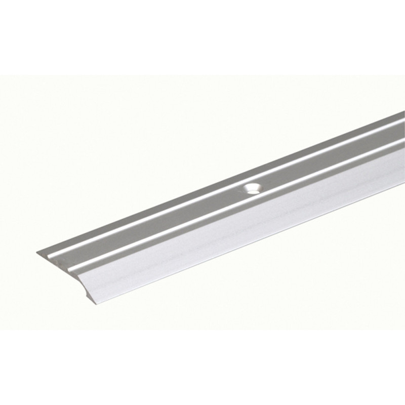 Barre de seuil percée en aluminium inox 30 x 4 mm 0,9 m ALBERTS