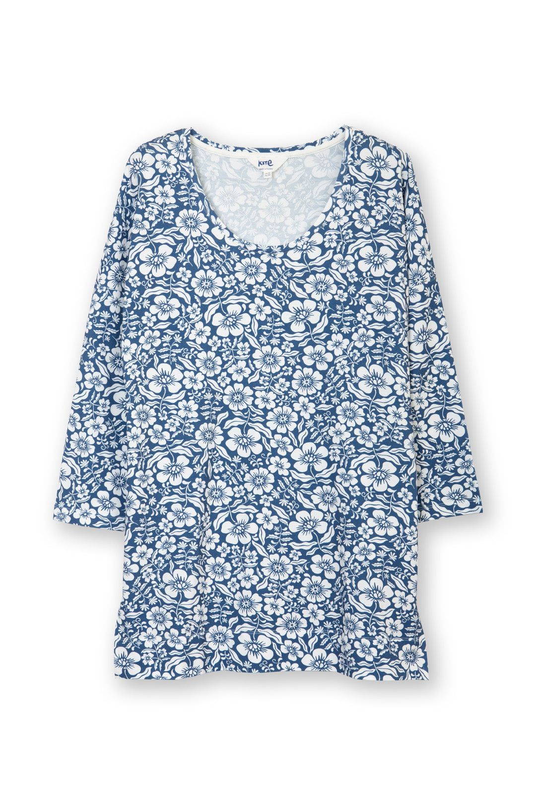 Kite Symondsbury 3/4 Sleeve Jersey Tunic Full Bloom