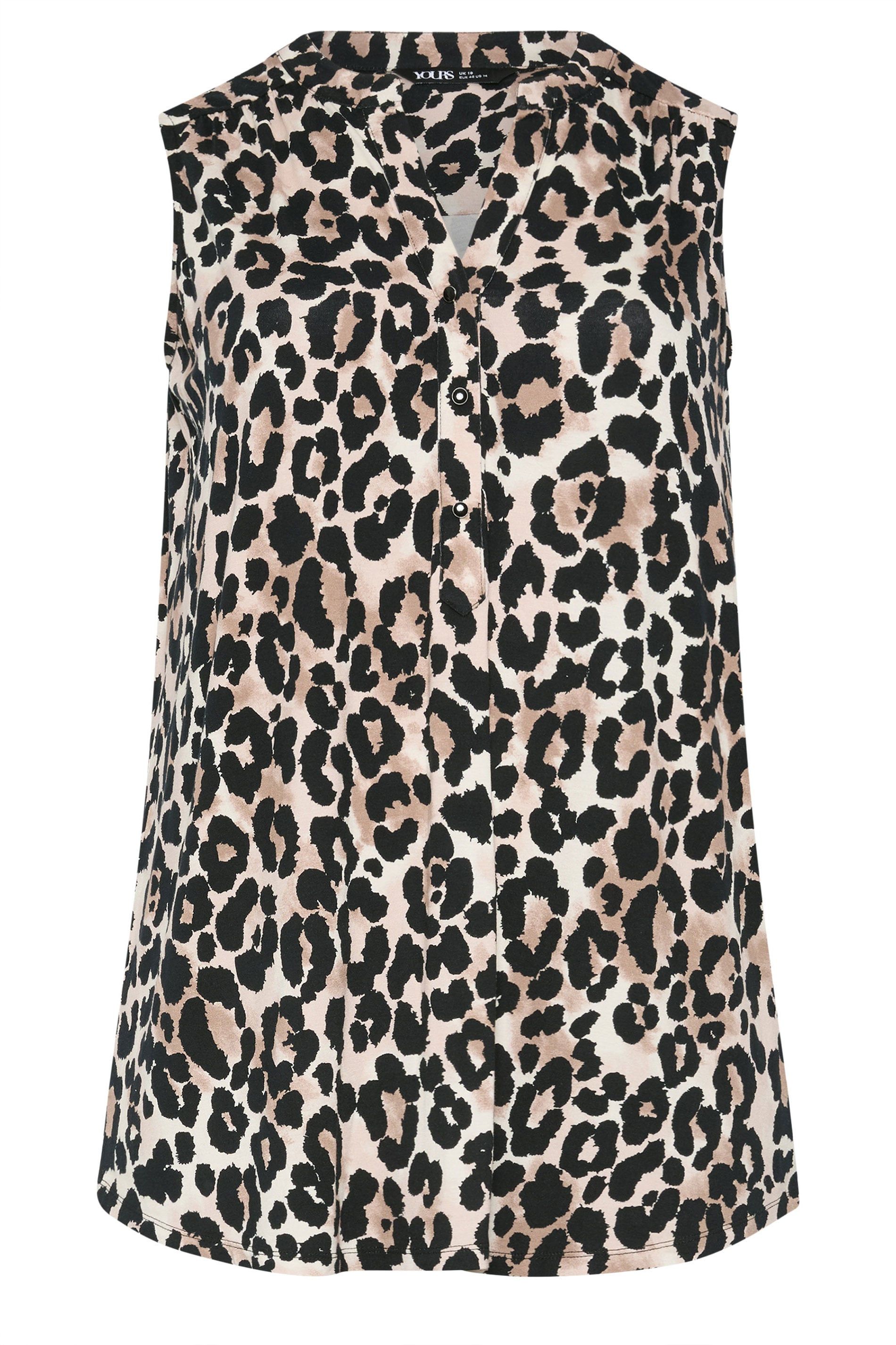 Yours Leopard Print Blouse