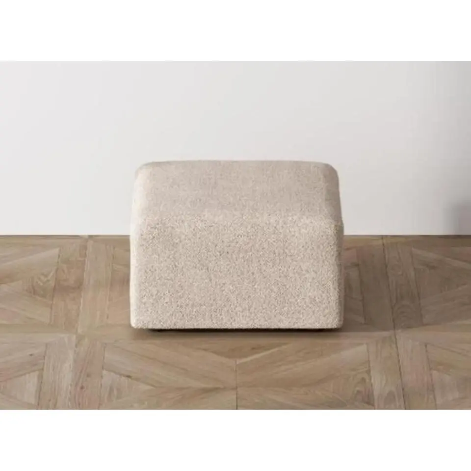 Hioshop Cubic poef beige