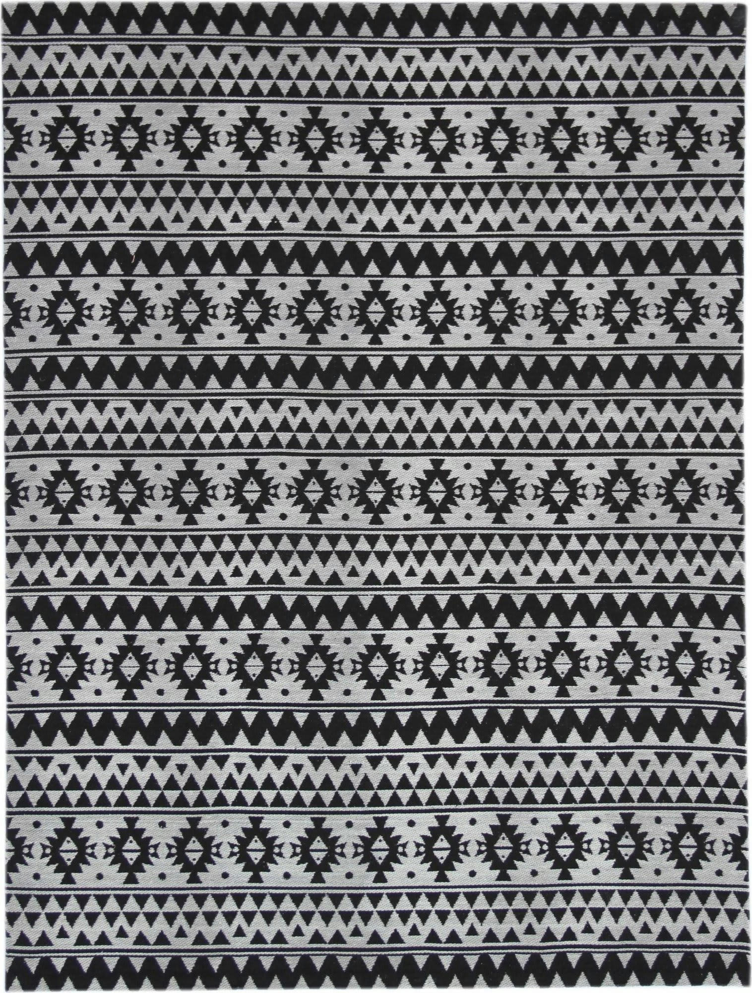 ENSOLEILLE 210 - Tapis extérieur Polyester Noir