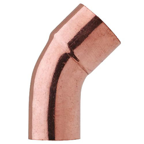 Coude 45 deg cuivre FRABO RR40R18 18 mm mâle-femelle
