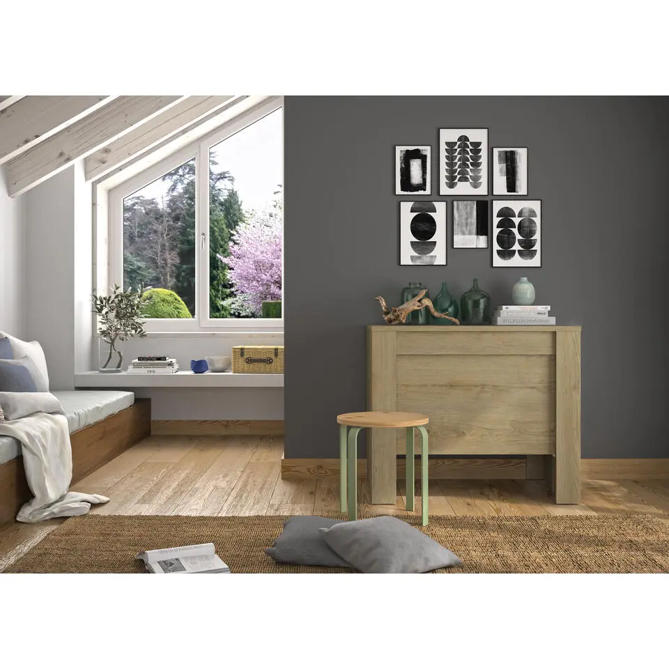 Uittrekbare console Di Mar&iacute;a - 58 x 90 x 77 cm - Silva Oak-design