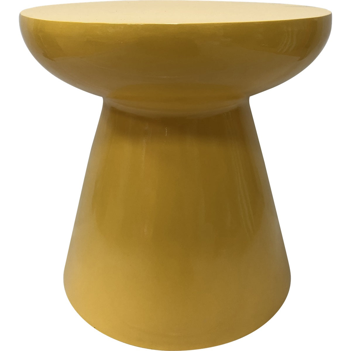 Lesli Living tuintafel Vei - geel - Ø40x40cm