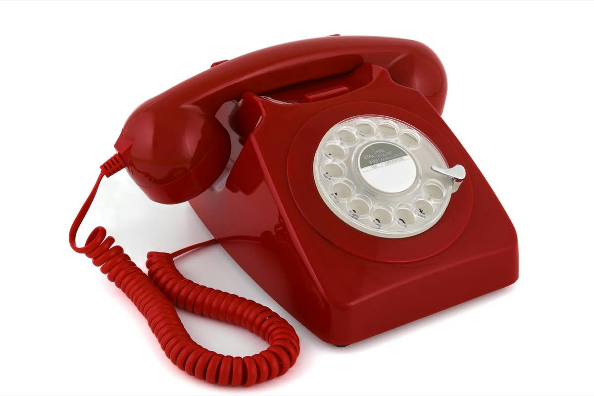 - Téléphone analogique  746 ROTARY RED