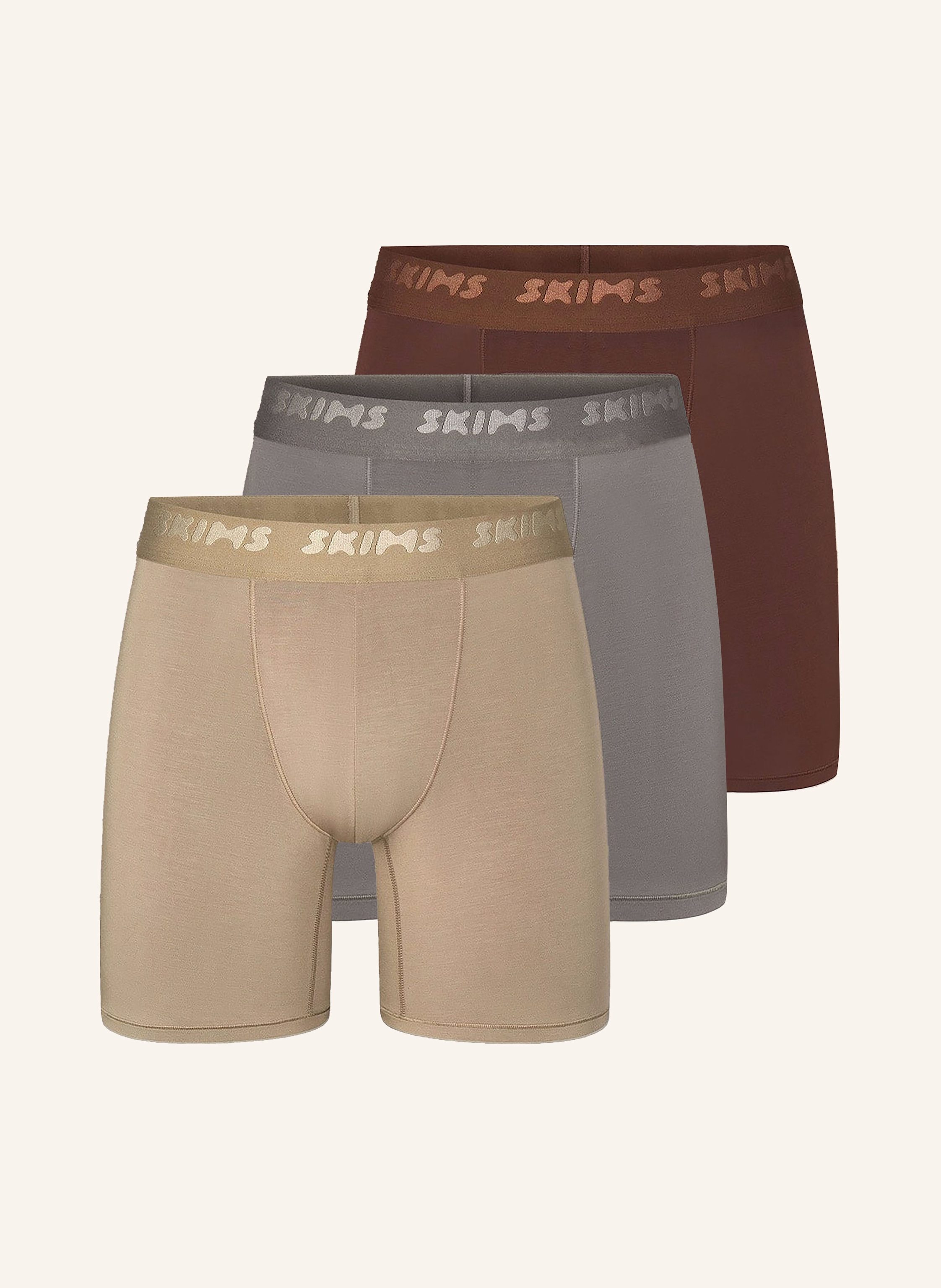 SKIMS 3er-Pack Boxershorts SKIMS STRETCH