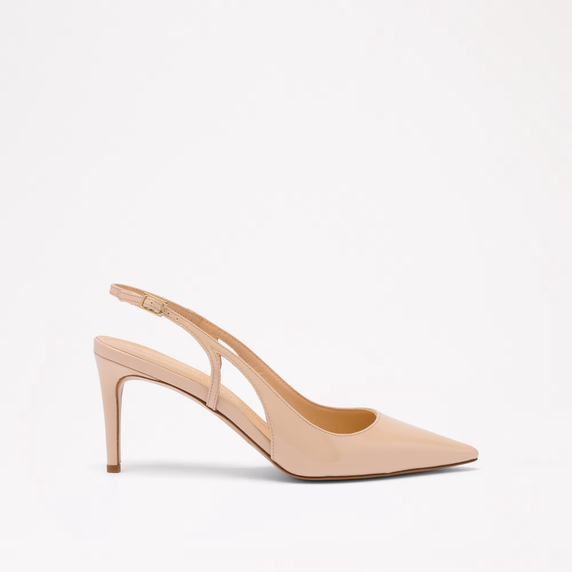 LineyCutout Slingback Heel