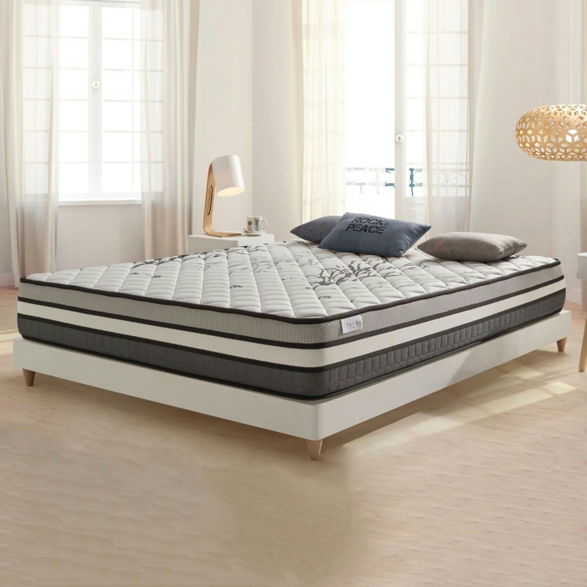 SOLAR 30 SP - Matelas 150x190 cm - Ressorts Ensachés, Très épais 30 cm