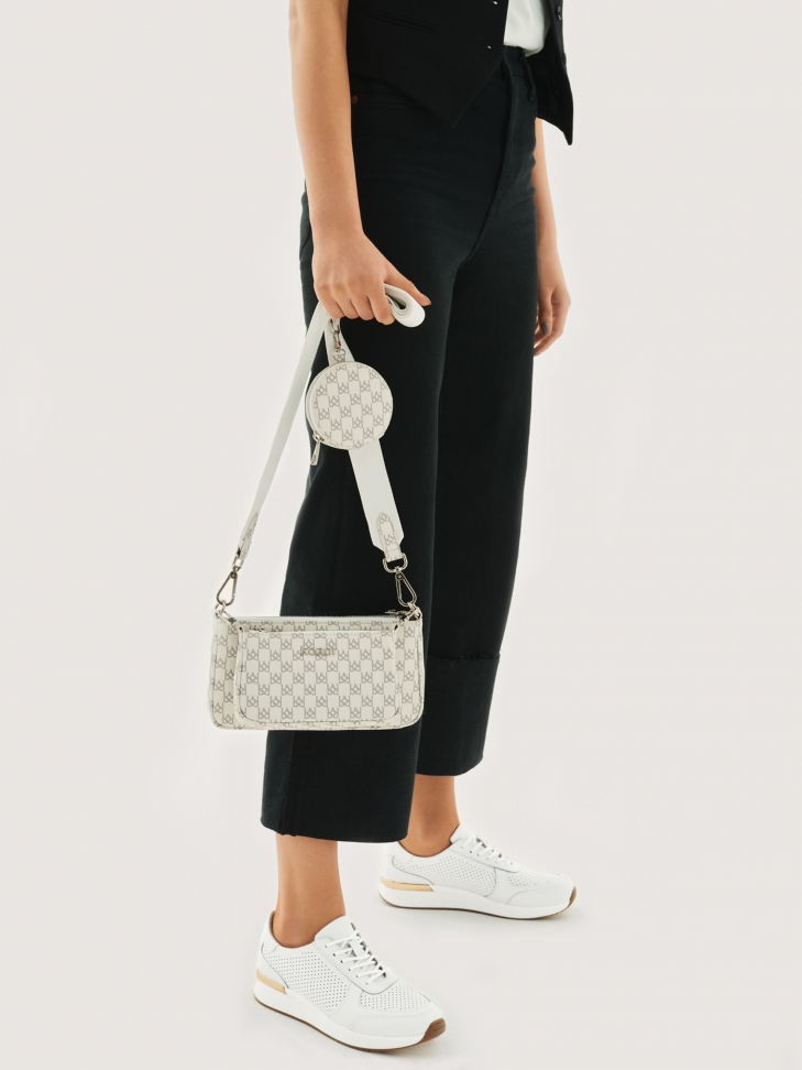 Ladies' white sneakers