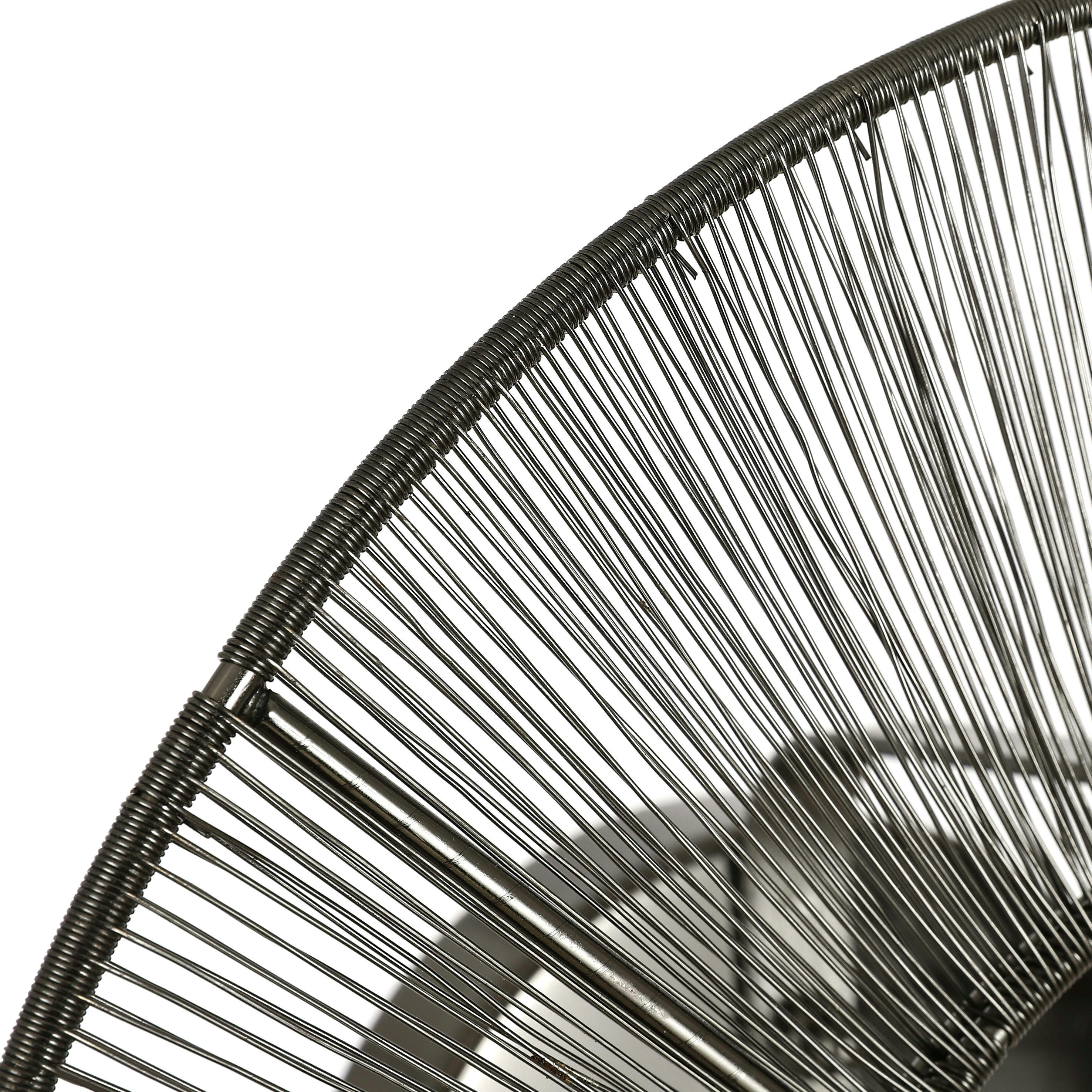 BODIL - Applique en métal noir D60