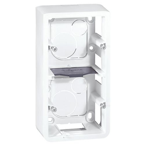 Cadre saillie P40mm 4 modules Mosaic Legrand