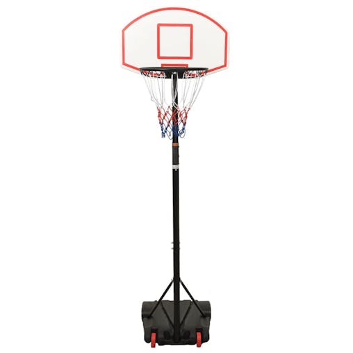 NNEVL Basketball Stand White 216-250 cm Polyethene