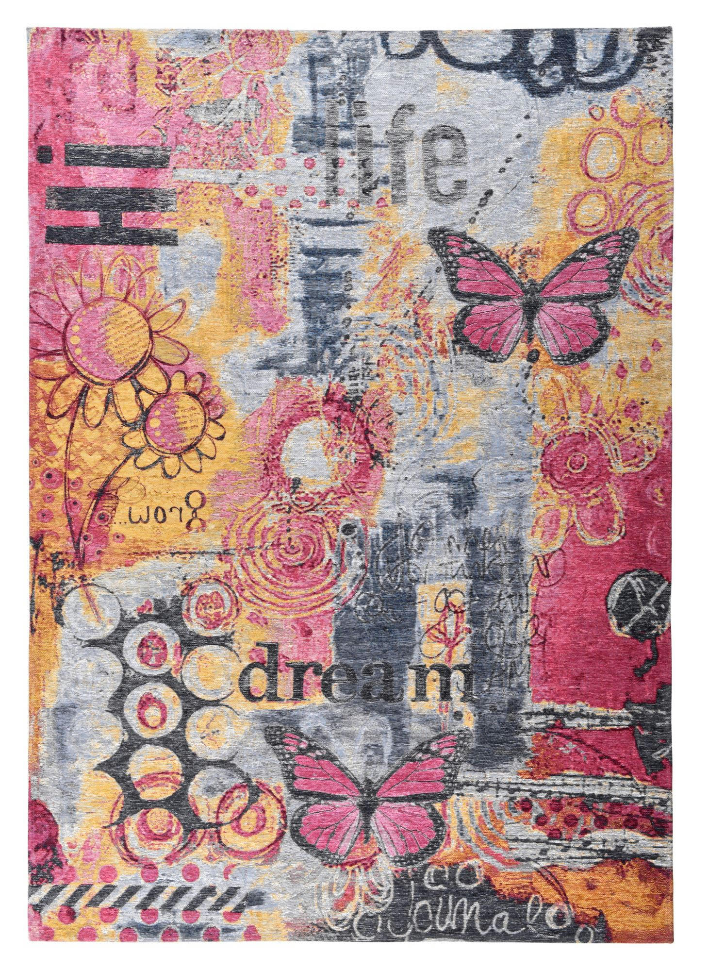 COSIMA - Tapis salon tissé plat - multicolore 160x230 cm