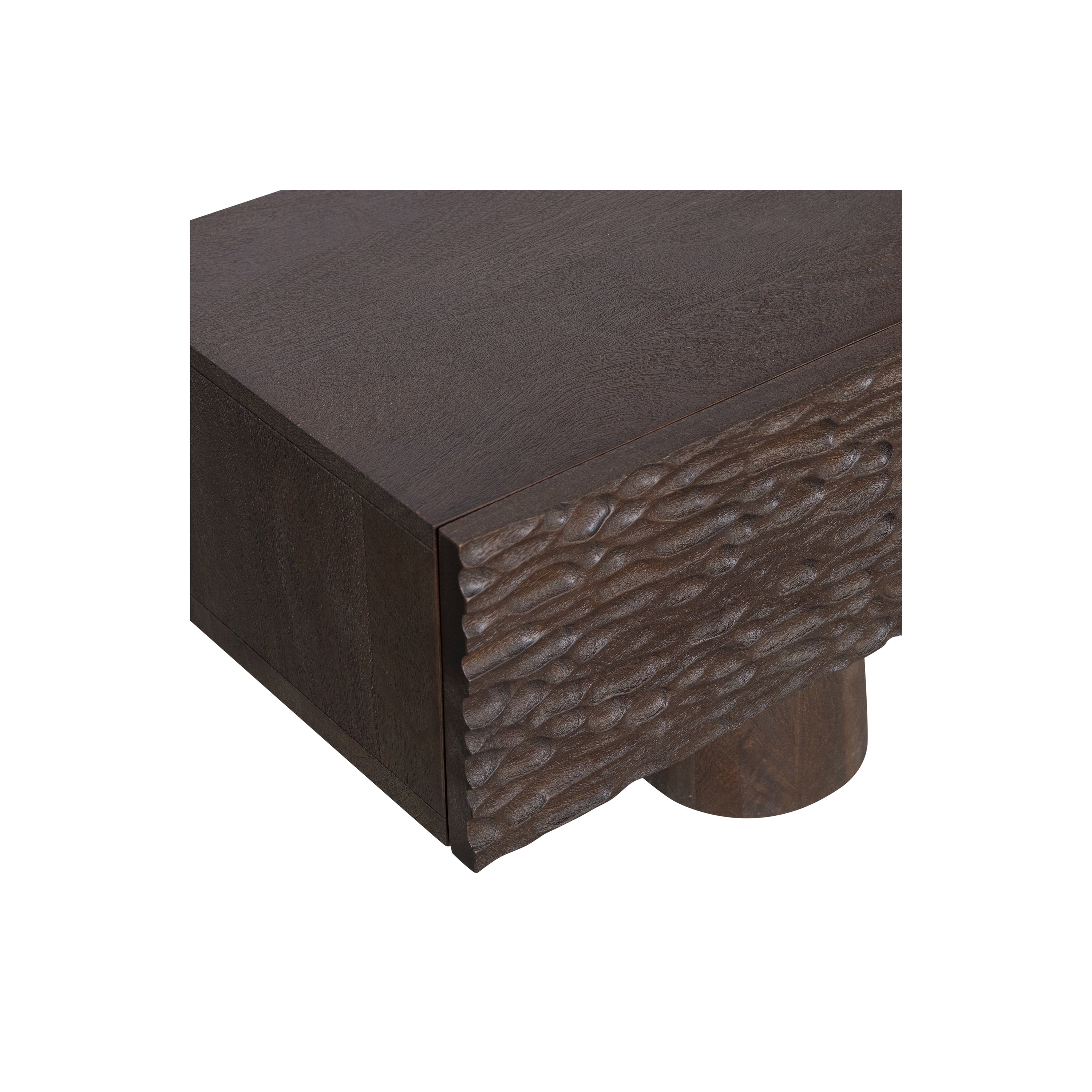 WOOOD Crumble TV-Meubel - Mango - Walnoot - 50x160x46