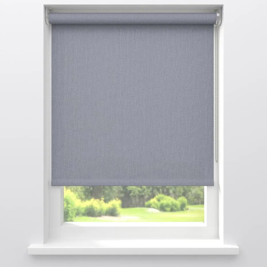 Kwantum Rolgordijnen | Fenstr Rolgordijn Lizzy  Lichtdoorlatend Grijs