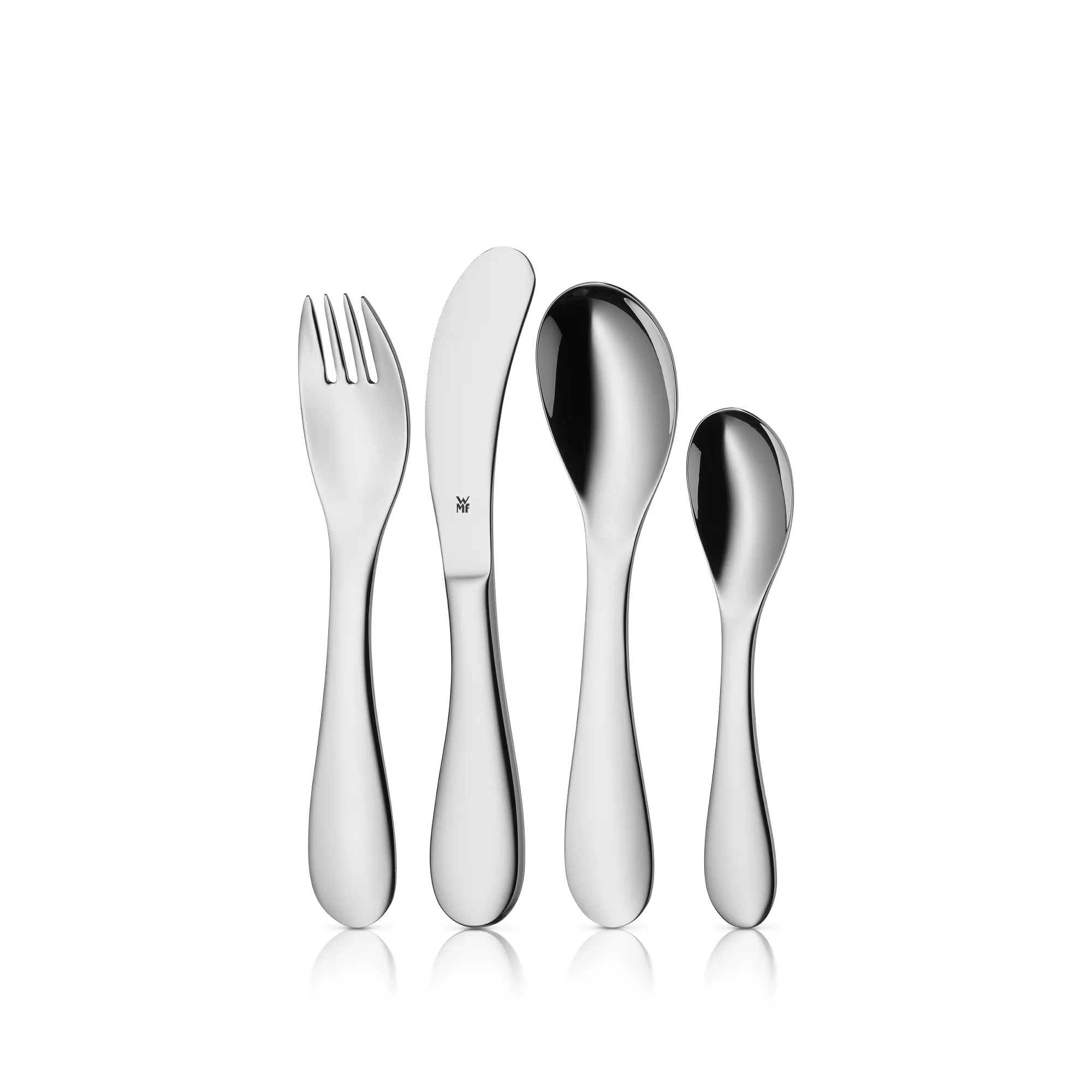 Kids cutlery set Knuddel, 4-piece