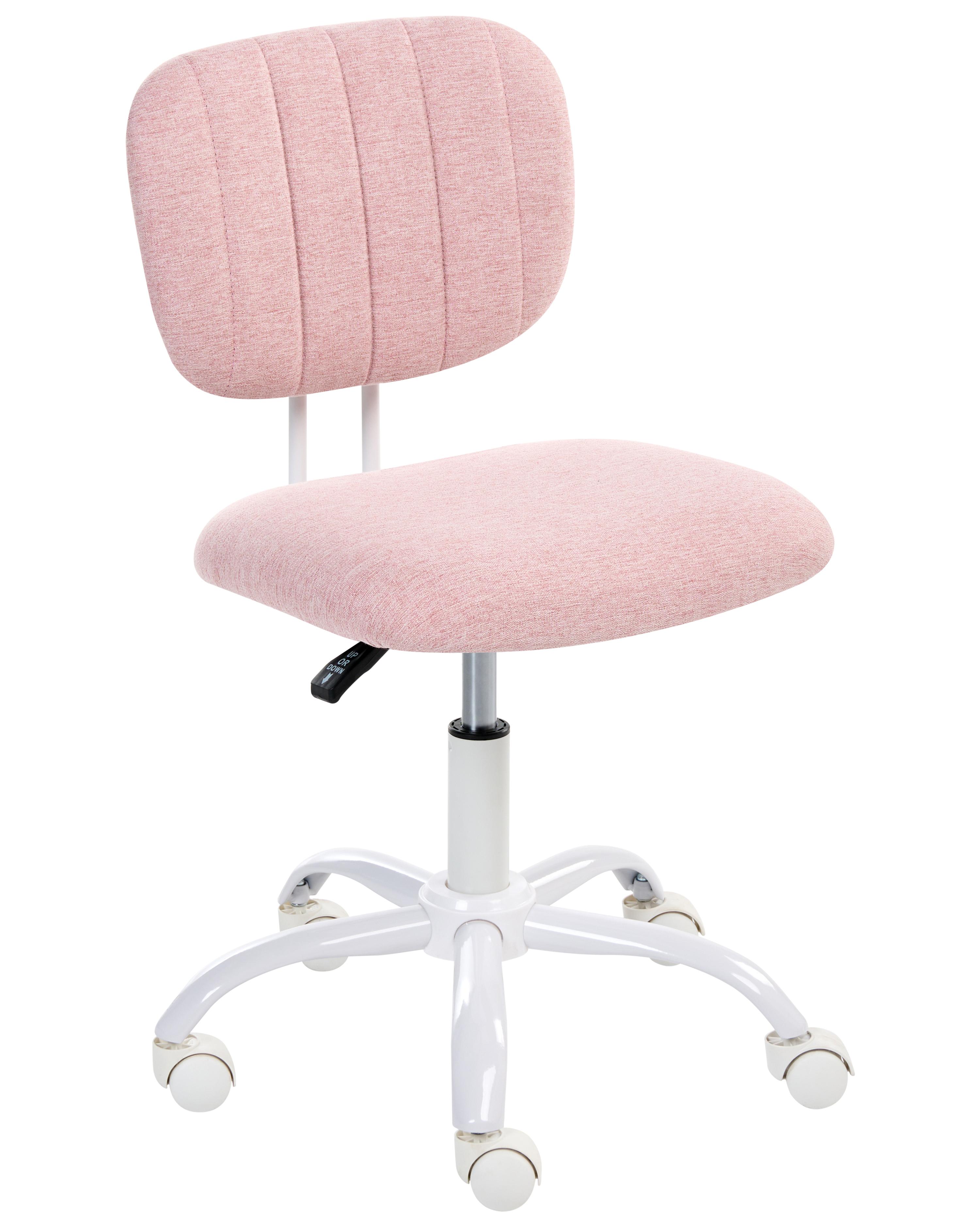 Desk Chair BUBBLY Fabric Pink