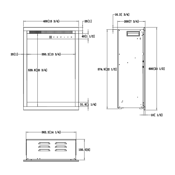 Wkład Aflamo 3D 60X40 Cm, Wkład Elektryczny Led Do Zabudowy Aflamo