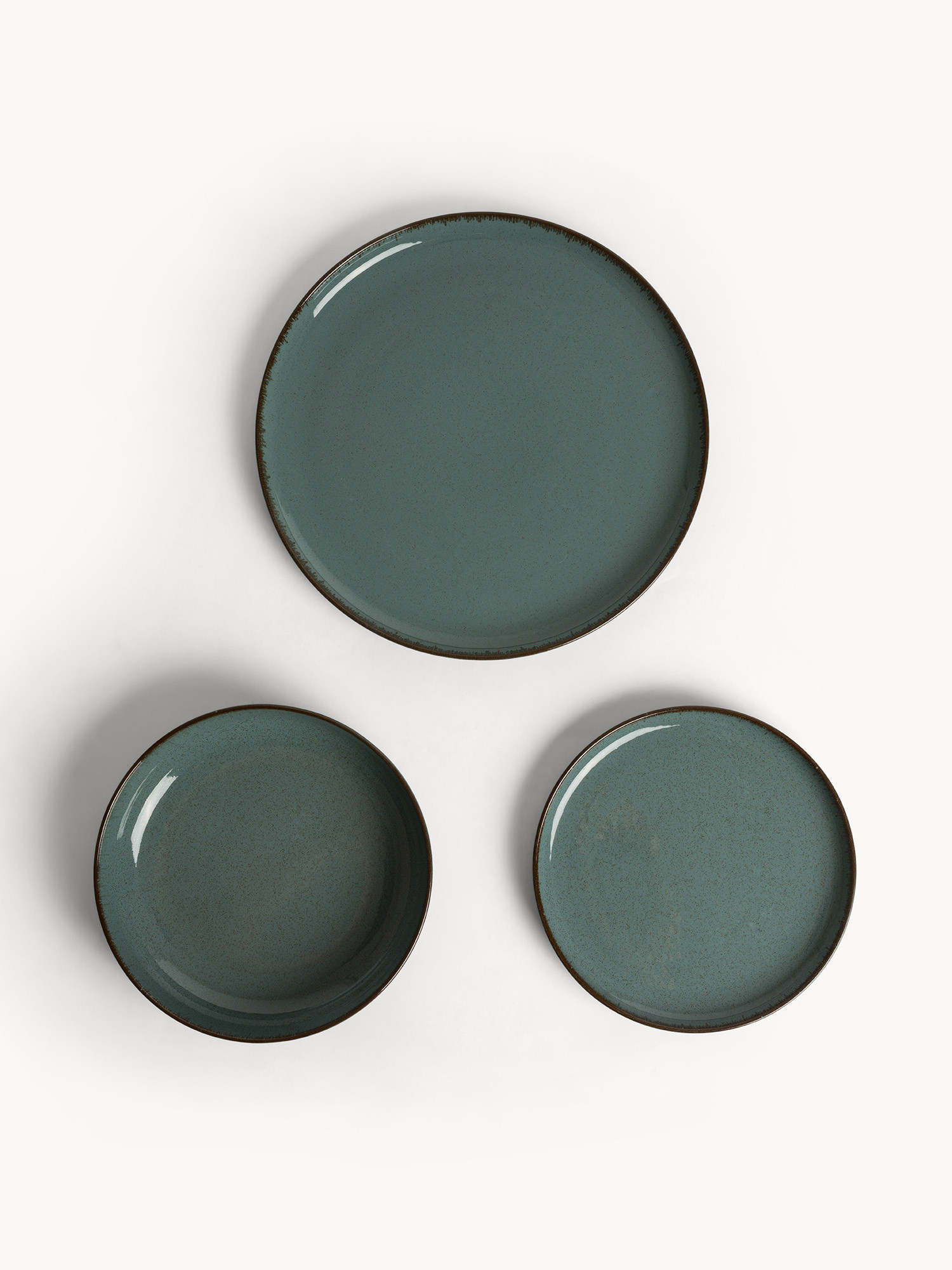 Set 12 piatti in porcellana