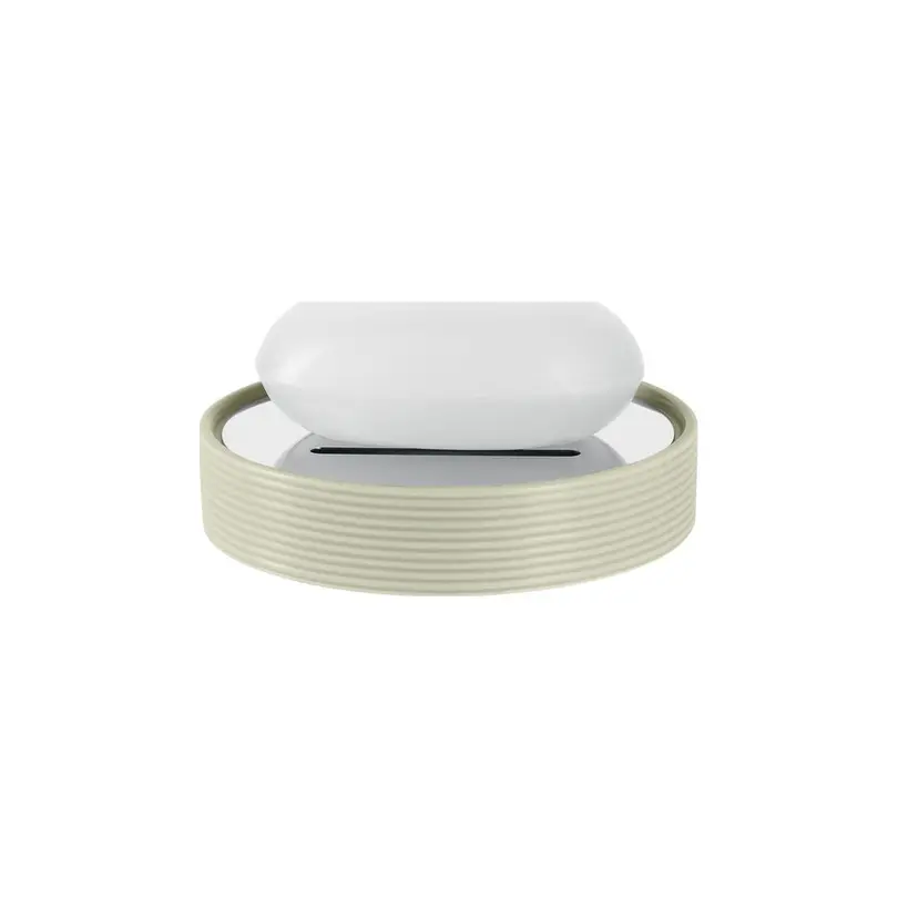 Seifenschale Tube-Ribbed Cement