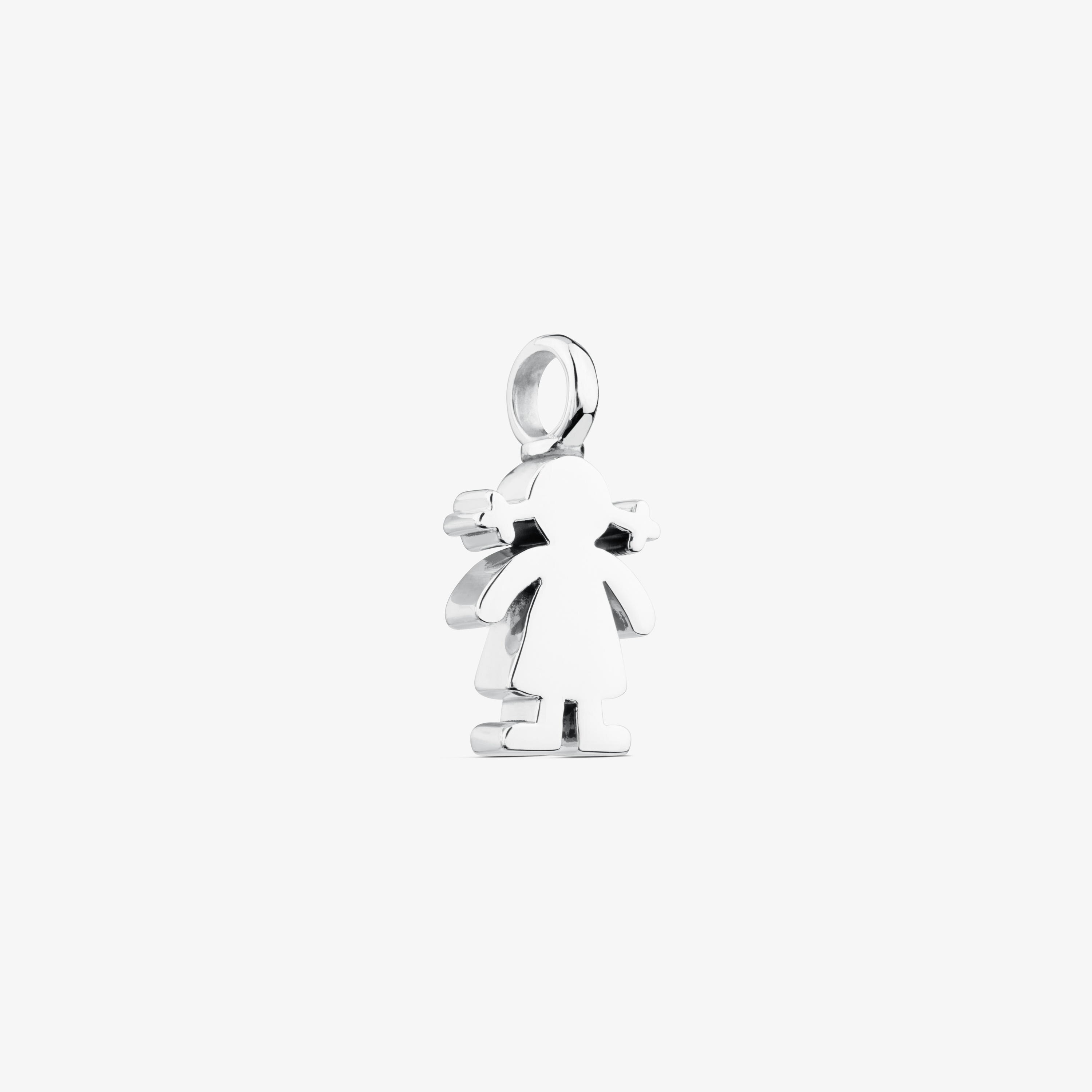 Colgante niña de plata Sweet Dolls