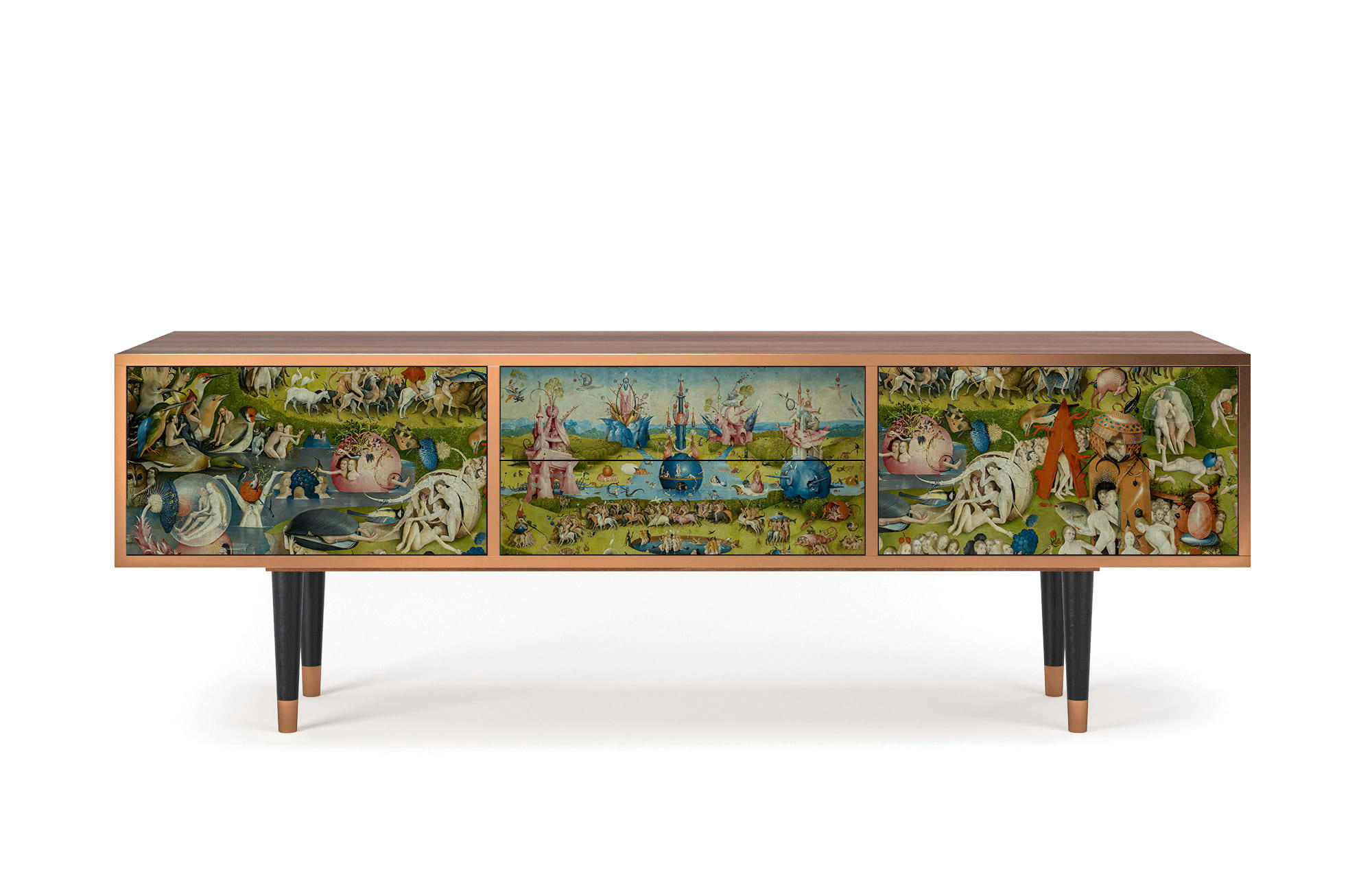 THE GARDEN BY HIERONYMUS BOSCH - Meuble TV  multicolore 2 tiroirs et 2 portes L 170 cm