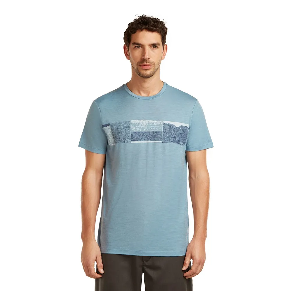 Icebreaker Merino 150 Tech Lite Elevation Line short sleeve T-shirt