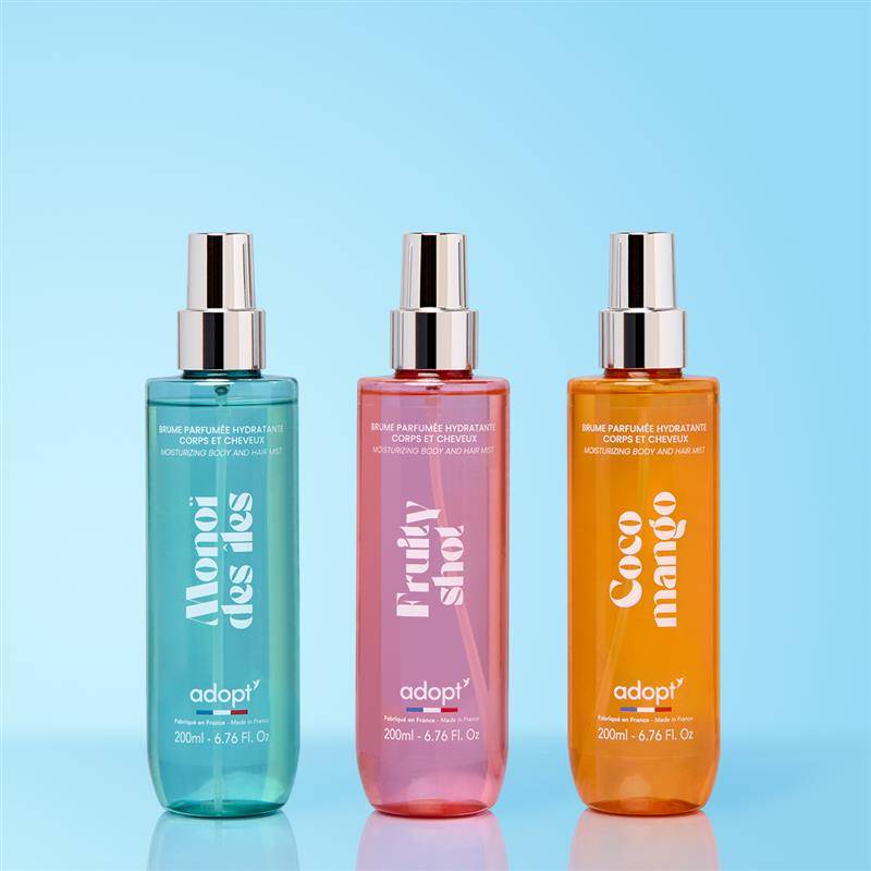 Scents of SummerCoffret 3x200ml brume parfumée hydratante corps et cheveux