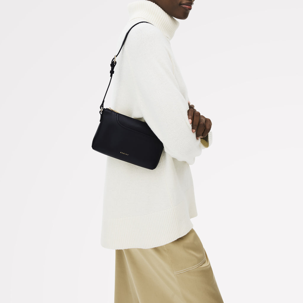 Pockets - Mini Ziptop East-West Shoulder Bag