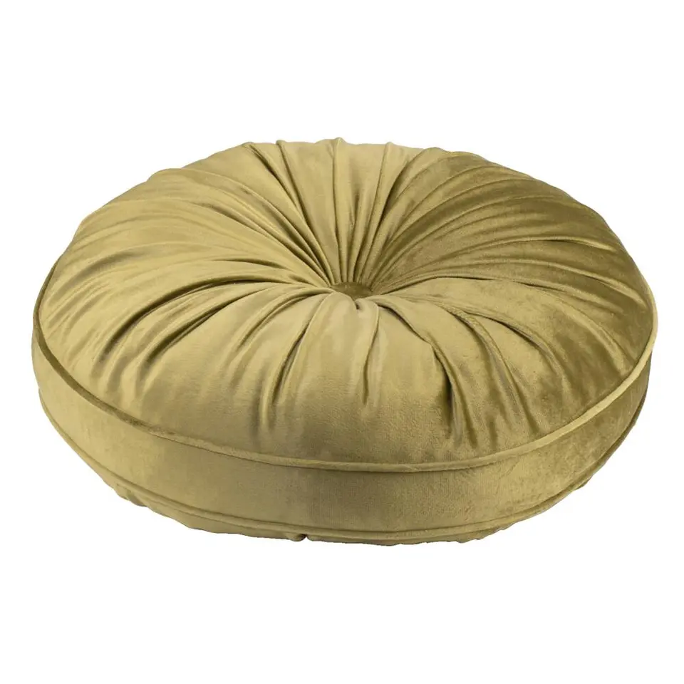 Matraskussen Olivia - groen - &Oslash;45x10 cm