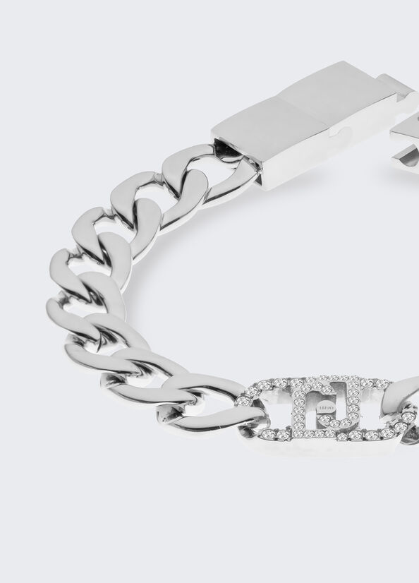 Bracciale monogram con brill