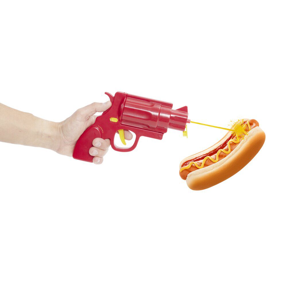 Distributeur de sauce en forme de pistolet l23cm