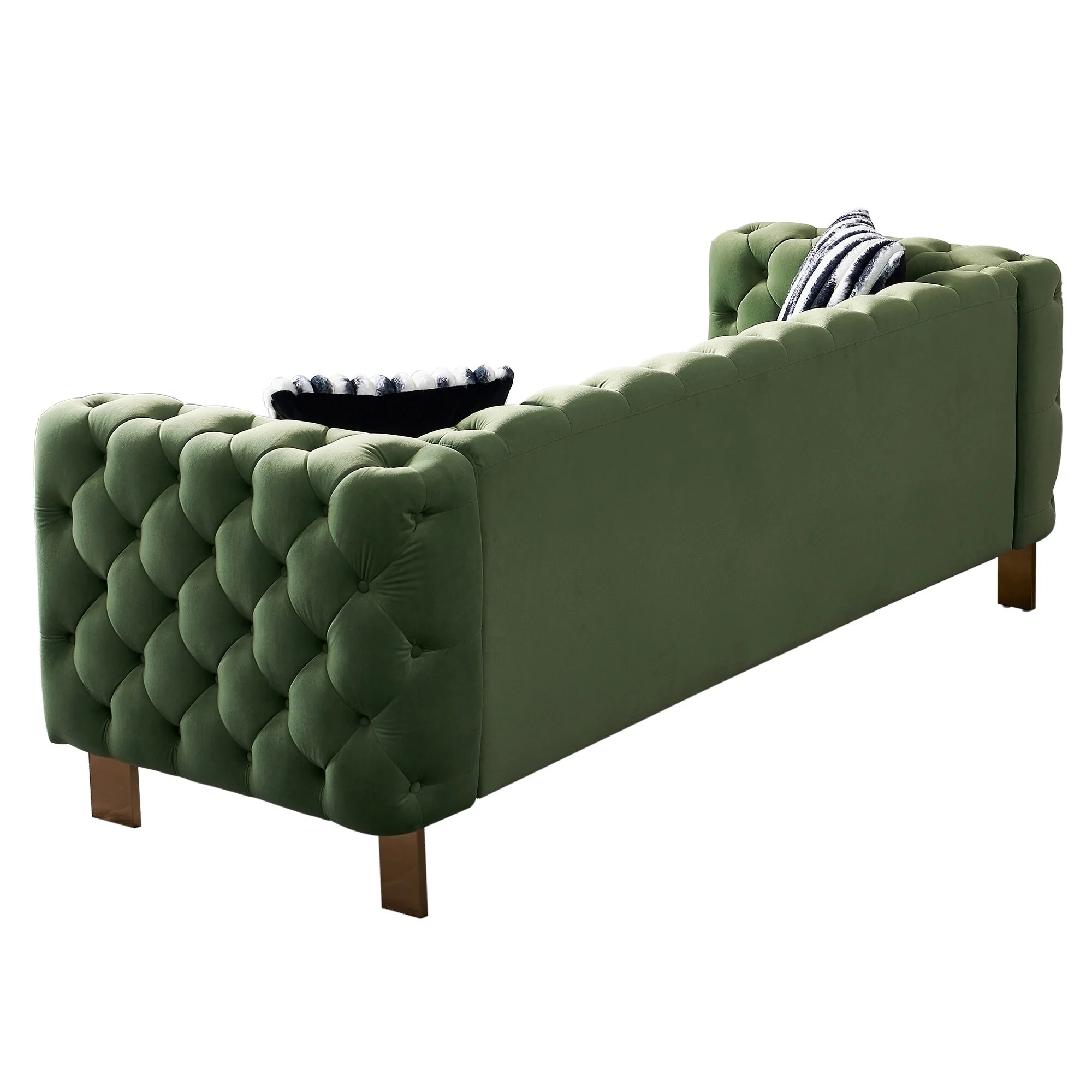 Chesterfield Modern Tufted Velvet Living Room Sofa