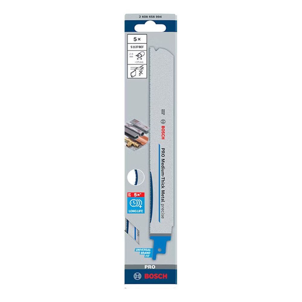 TIGERSAGBLAD BOSCH PRO S1137BEF 225 MM 5-PAKNING