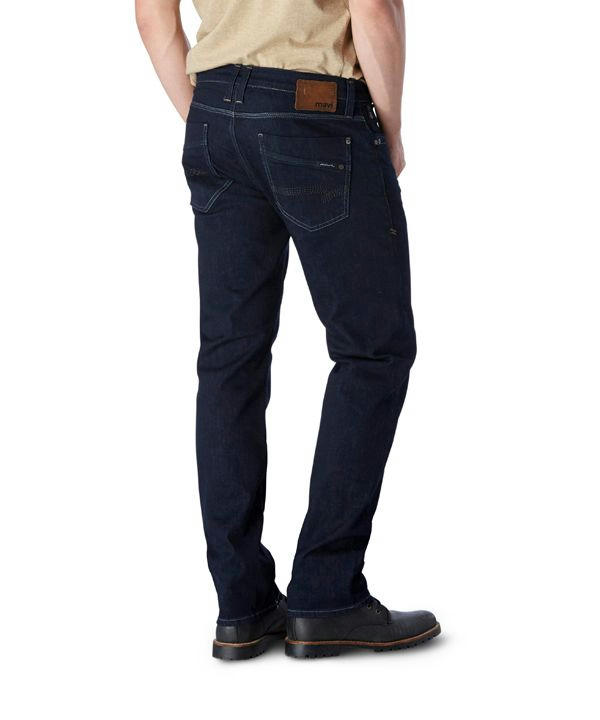 Mavi Men's Zach Straight Rinse Maui Jeans - Dark Wash