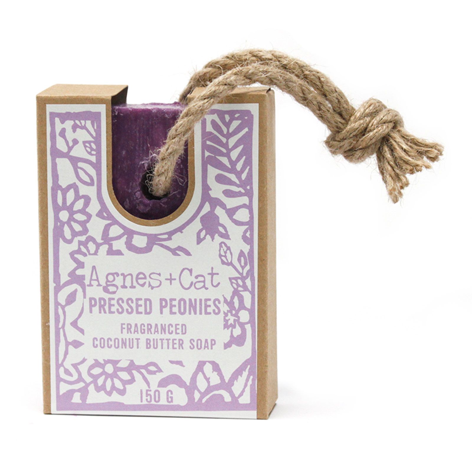 KDMD Soap On A Rope - Pressed Peonies
