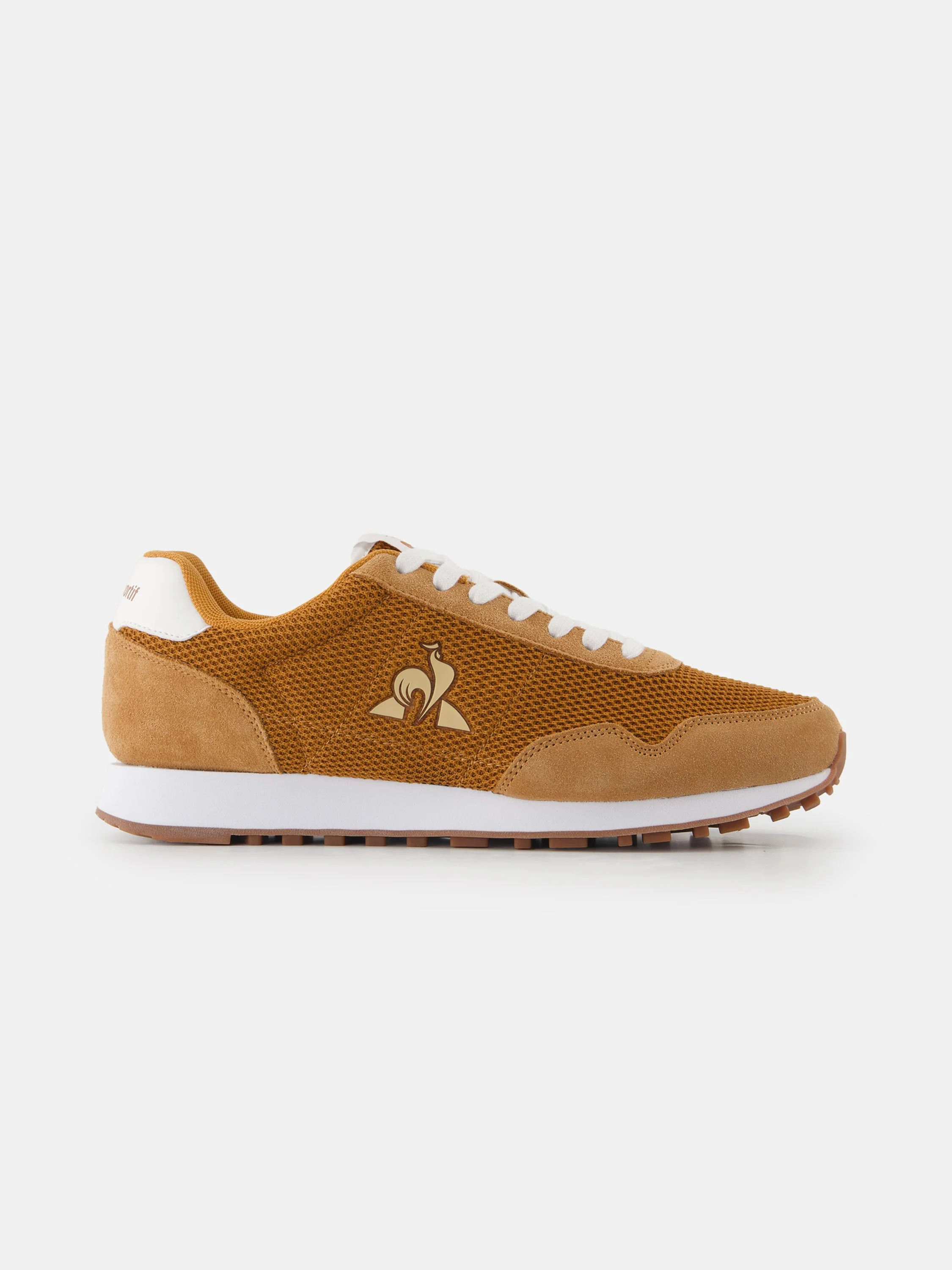 Sneakers retro-running en mesh et suede Astra