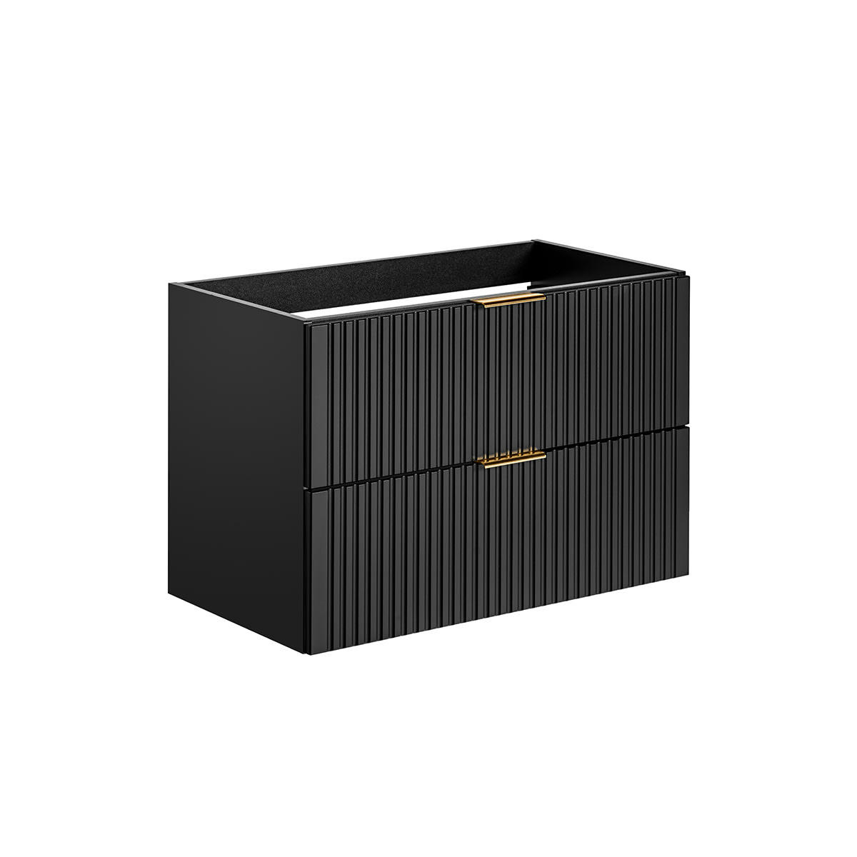 - Meuble sous-vasque 80cm noir