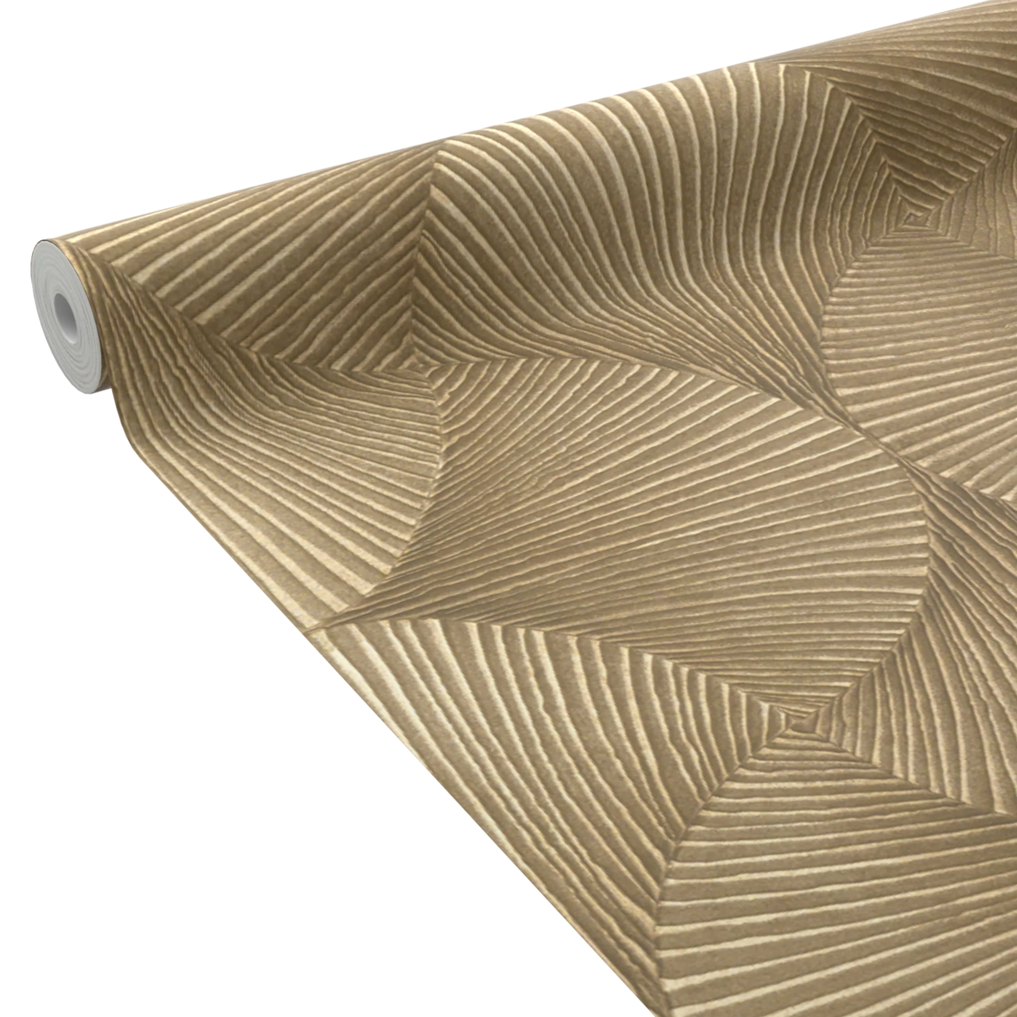 Papier peint intissé MELCHIOR coloris doré