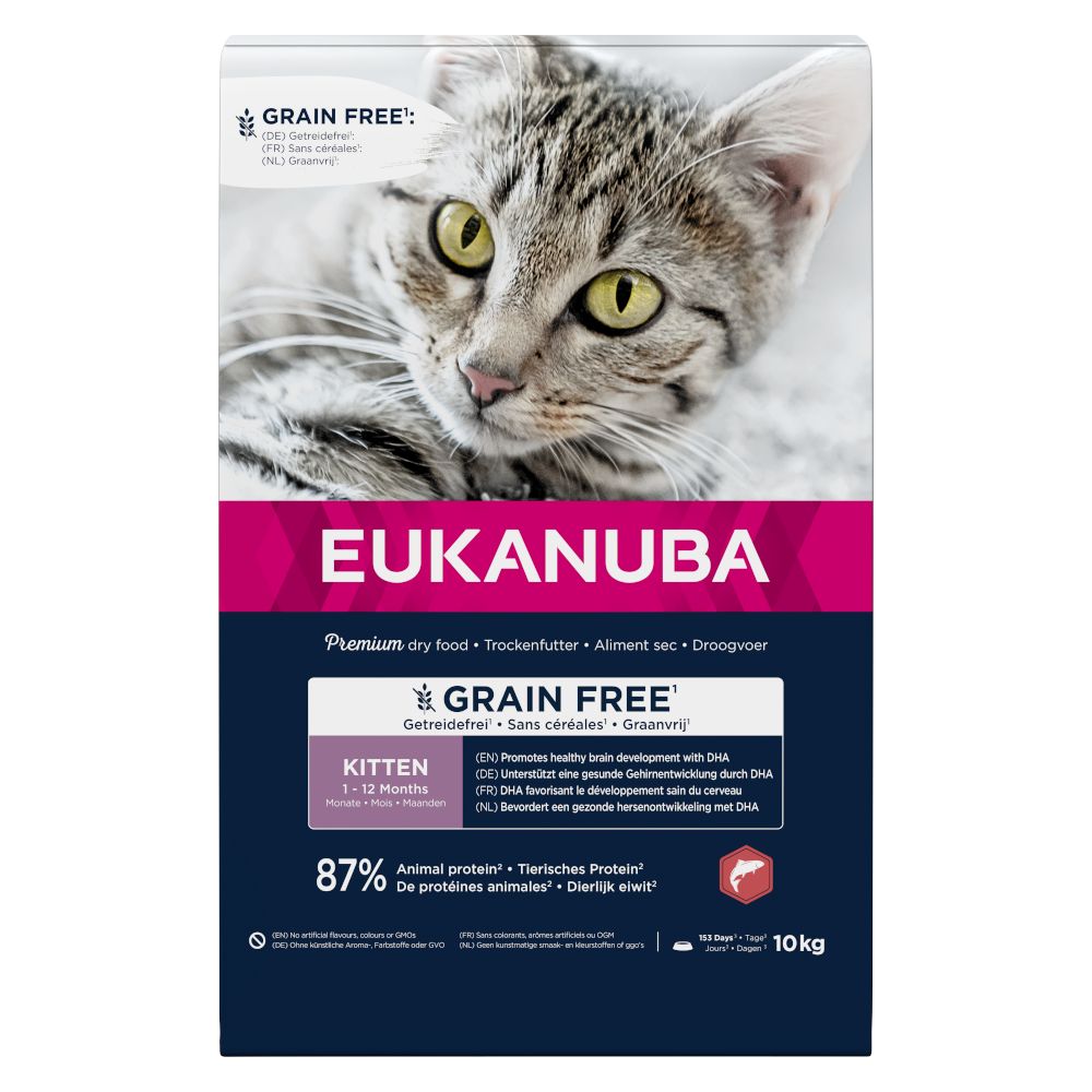Eukanuba Kitten Grain-Free Rich in Salmon