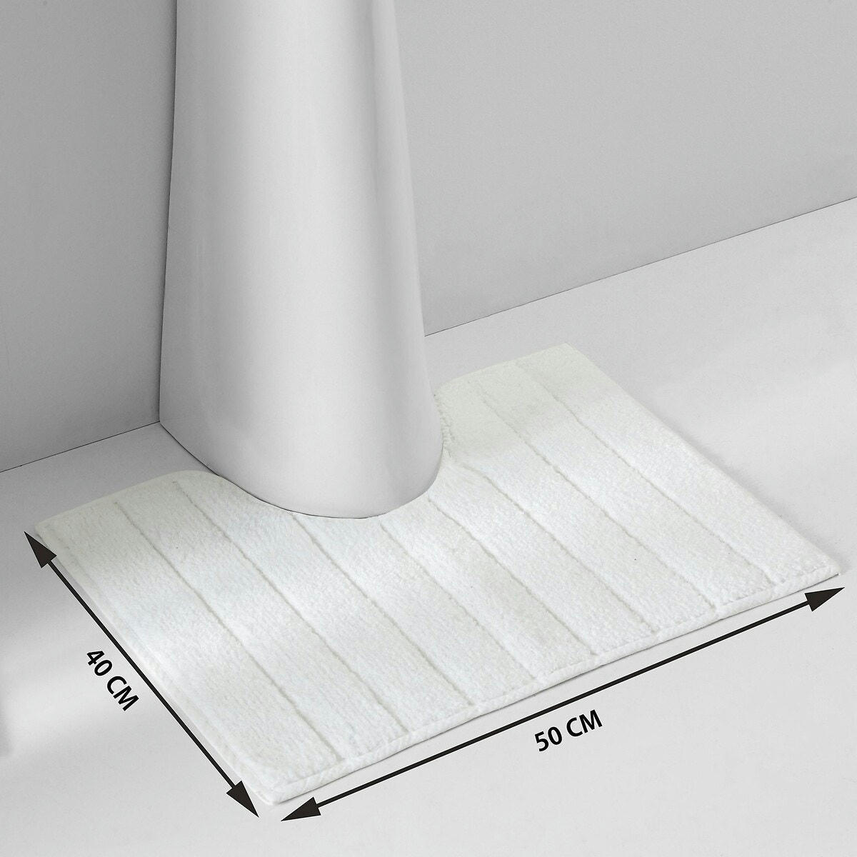 Tapis de bain contour WC/lavabo 1300g/m2, Zavara