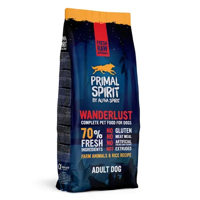 Primal Spirit 70% Wanderlust Dry Dog Food