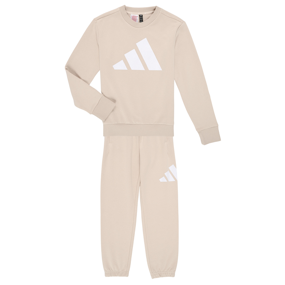 adidas - ESSENTIALS JOGGER - Beige / White